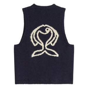 Thinking Mu - Rob Fish Organic Cotton Jacket | Navy Blue