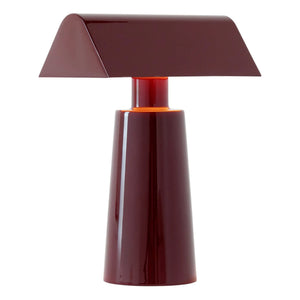 & Tradition - Caret MF1 Portable Lamp | Burgundy