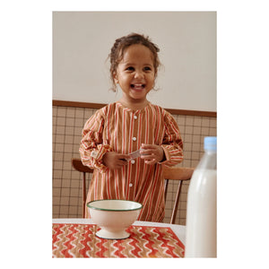 Apaches - Striped Pimi Pajama | Brown