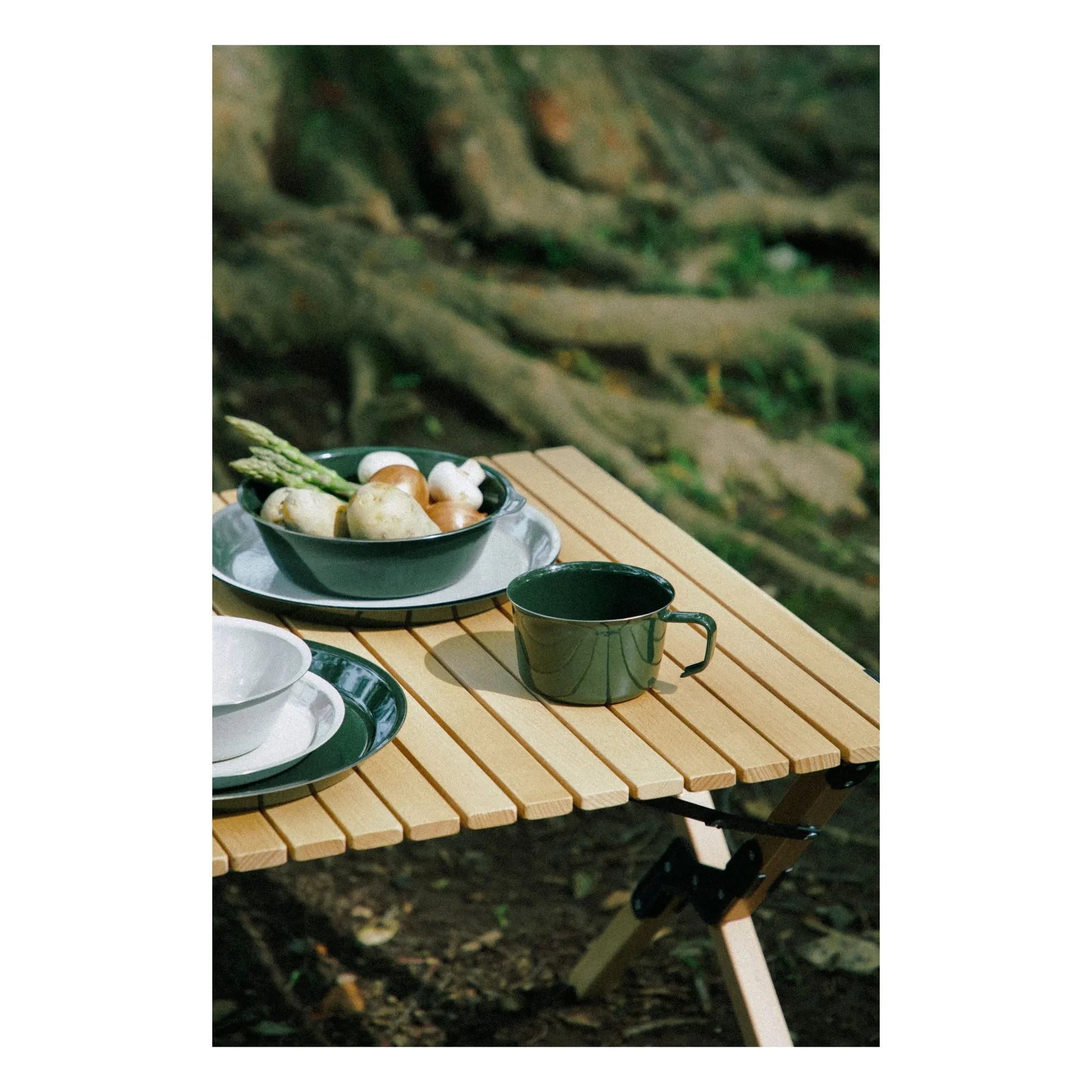 Kinto - Foris Enamel Mug | Forest Green