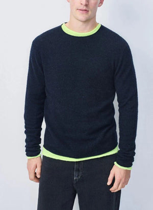 American Vintage - Ducksbay Wool and Cashmere Sweater | Navy