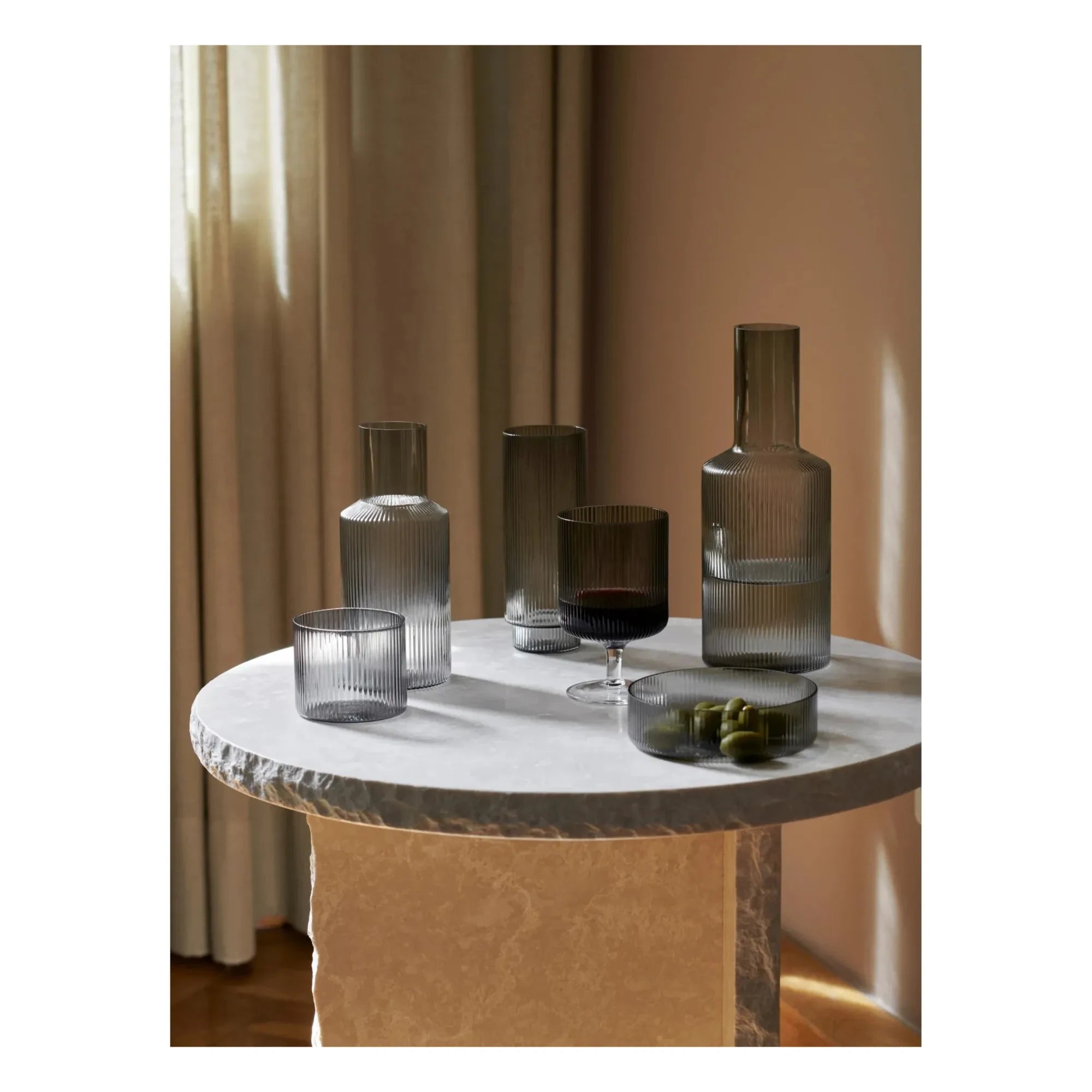 Ferm Living - Ripple Carafe 1 L