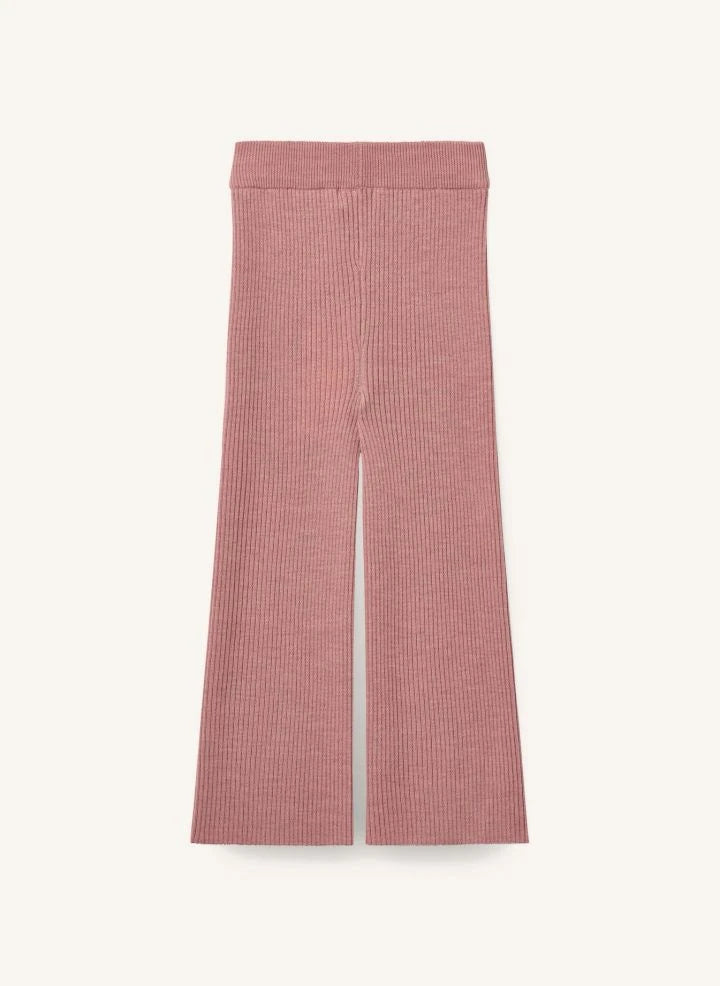 Copenhagen Colors - Relaxed-Fit Merino Wool Pants | Dusty Pink