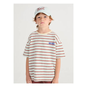 Bobo Choses - Bobo Choses Striped T-Shirt | Light Blue