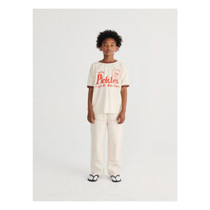 Bobo Choses - Organic Cotton Twill Panelli Pants | White