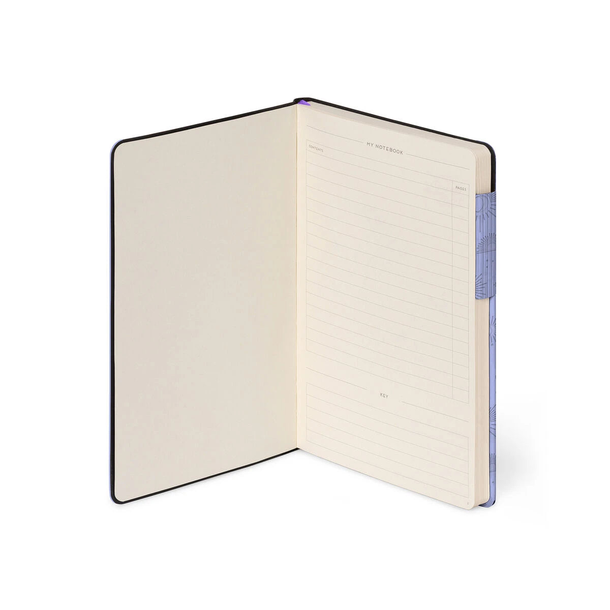 Legami - Defter ile Blank Pages ve Monochrome Yumuşak Kılıf - Cosmic Lilac - My Defter