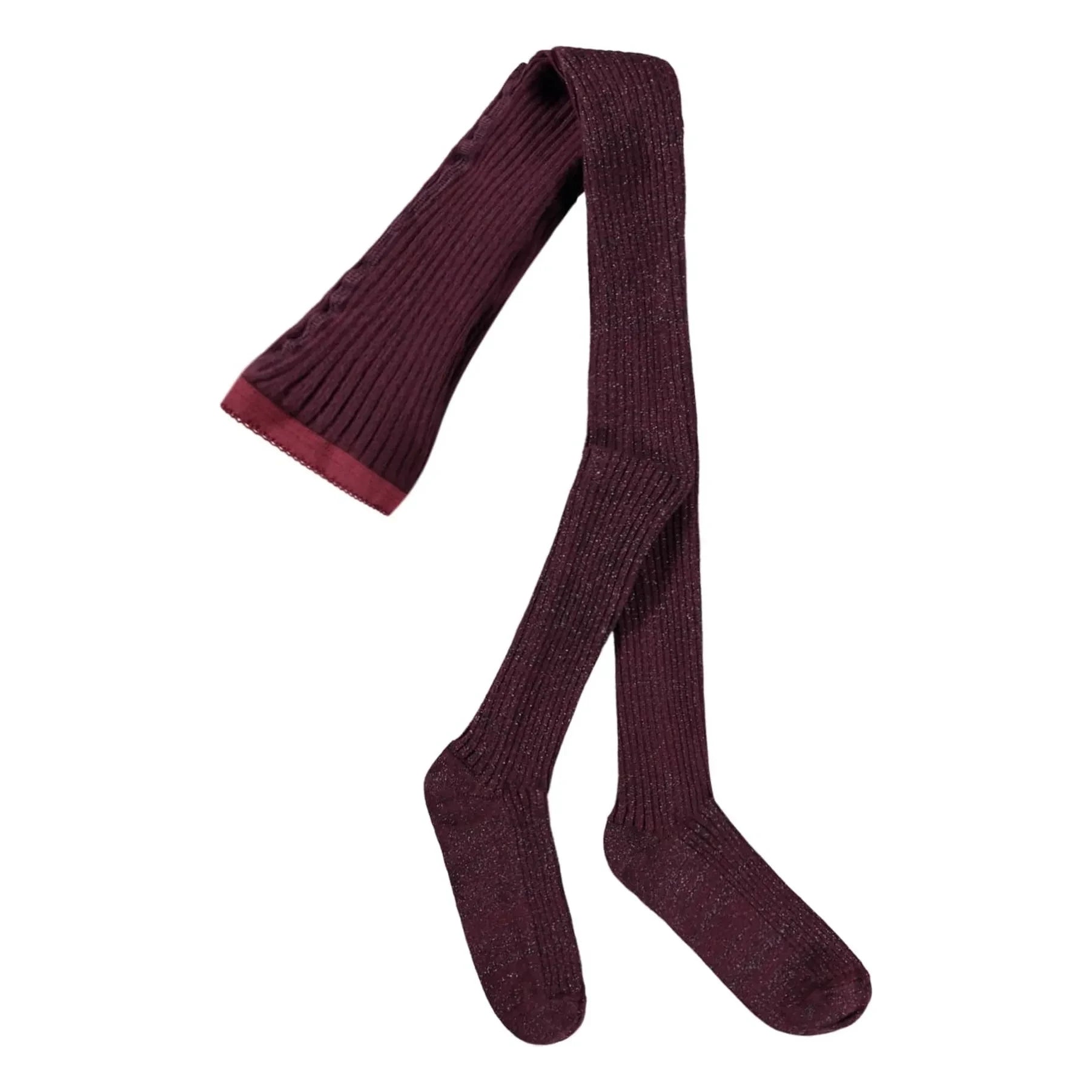 Molo - Sequined tights | Burgundy
