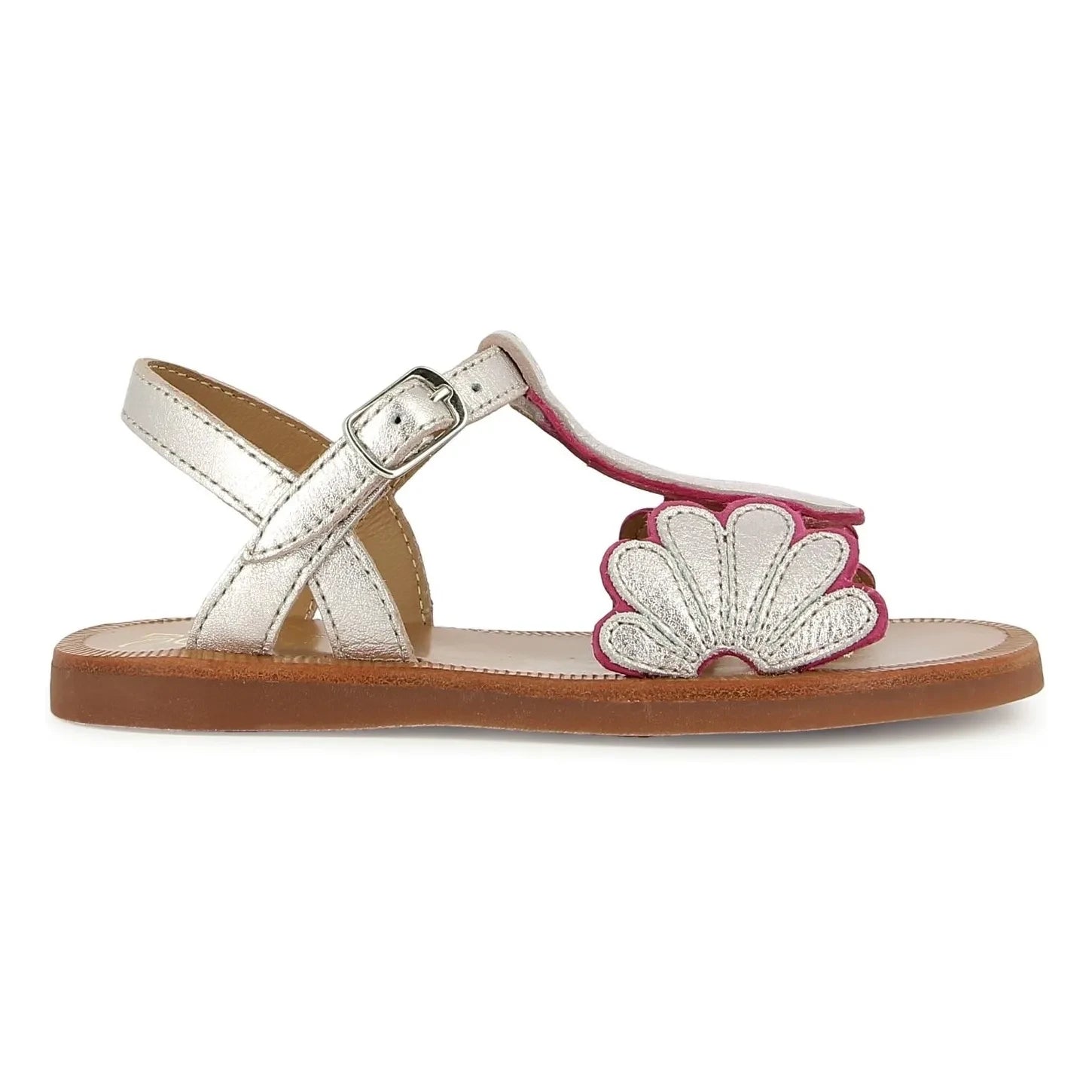Pom d'Api - Plagette Bloom Sandal | Pink