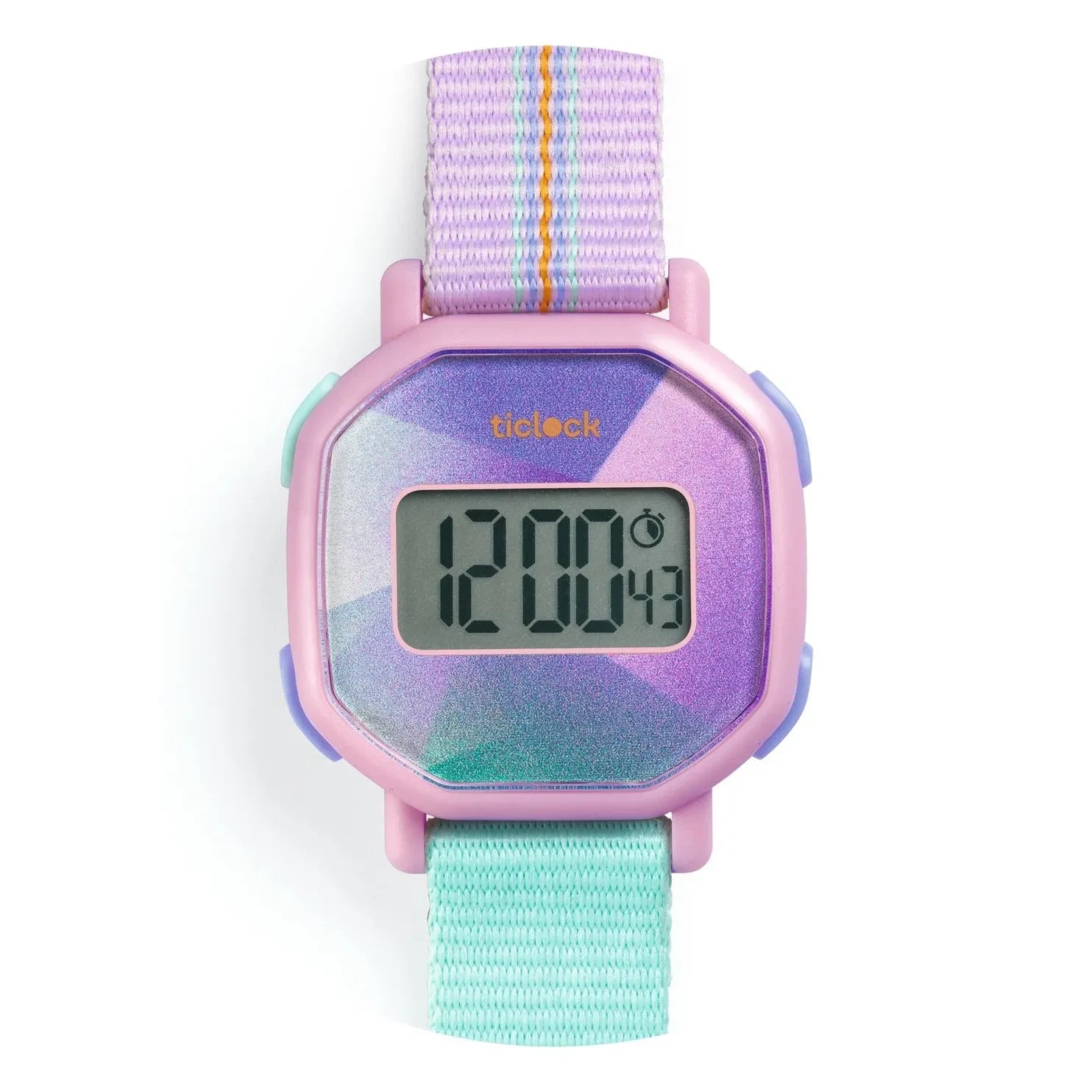 Djeco - TICLOCK - Purple Prism Digital Watch