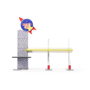 Candylab - Ahşap Benzin İstasyonu