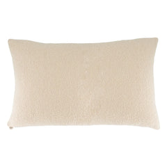 The Socialite Family - Carino Bouclé Wool Rectangular Cushion | Cream