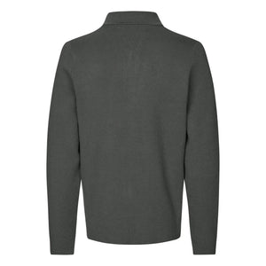 Samsoe Samsoe - Guna X Zip-up Cardigan | Shiny Black