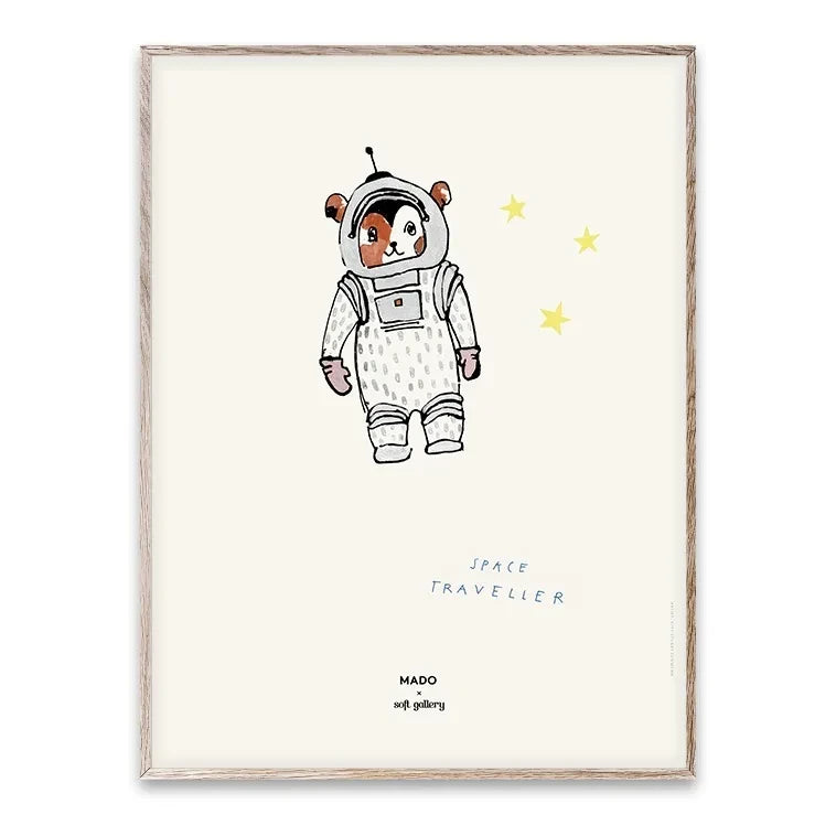 Mado - Space Explorer Print 30x40 cm