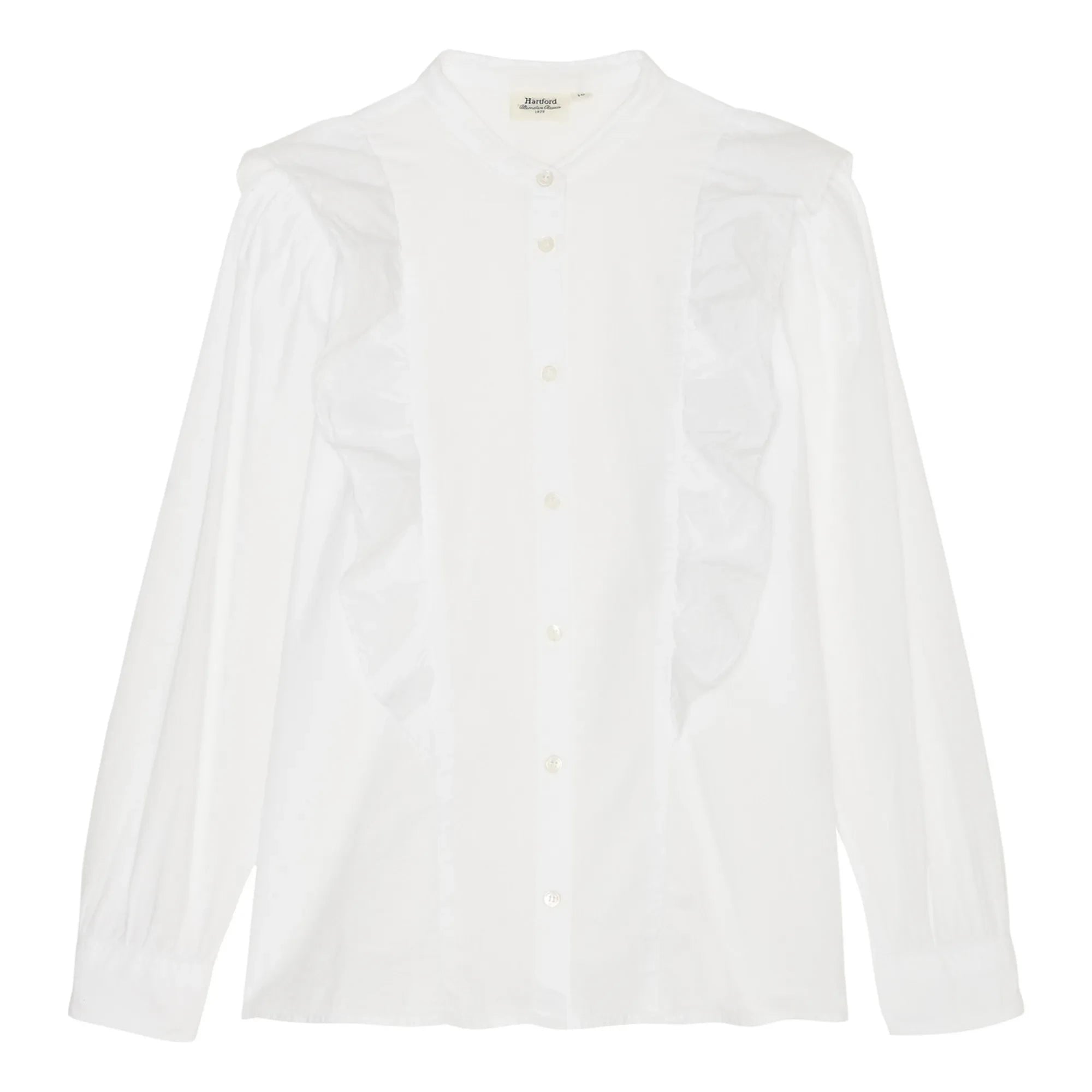 Hartford - Nasturtium Blouse | White
