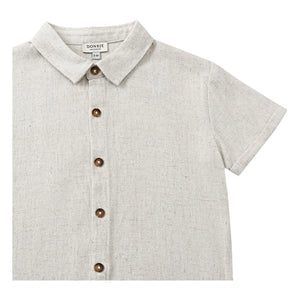 Donsje - Brammie Linen Shirt | Heather White