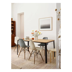 Vitra - DSW Plastic Chair - Maple Base - Charles & Ray Eames | White