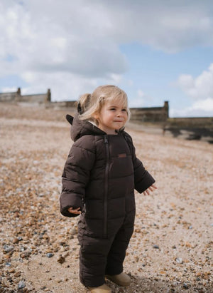 Töastie - Waterproof Faux Fur Hooded Cloud Jacket | Brown