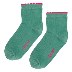Jenest - Stylish Festo Socks Organic Cotton | Green