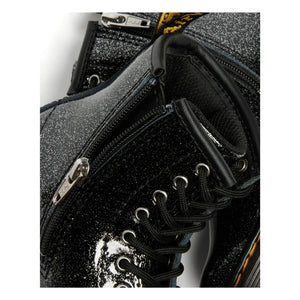 Dr. Martens - 1460 J Glitter Lace-Up Boots | Shiny Black