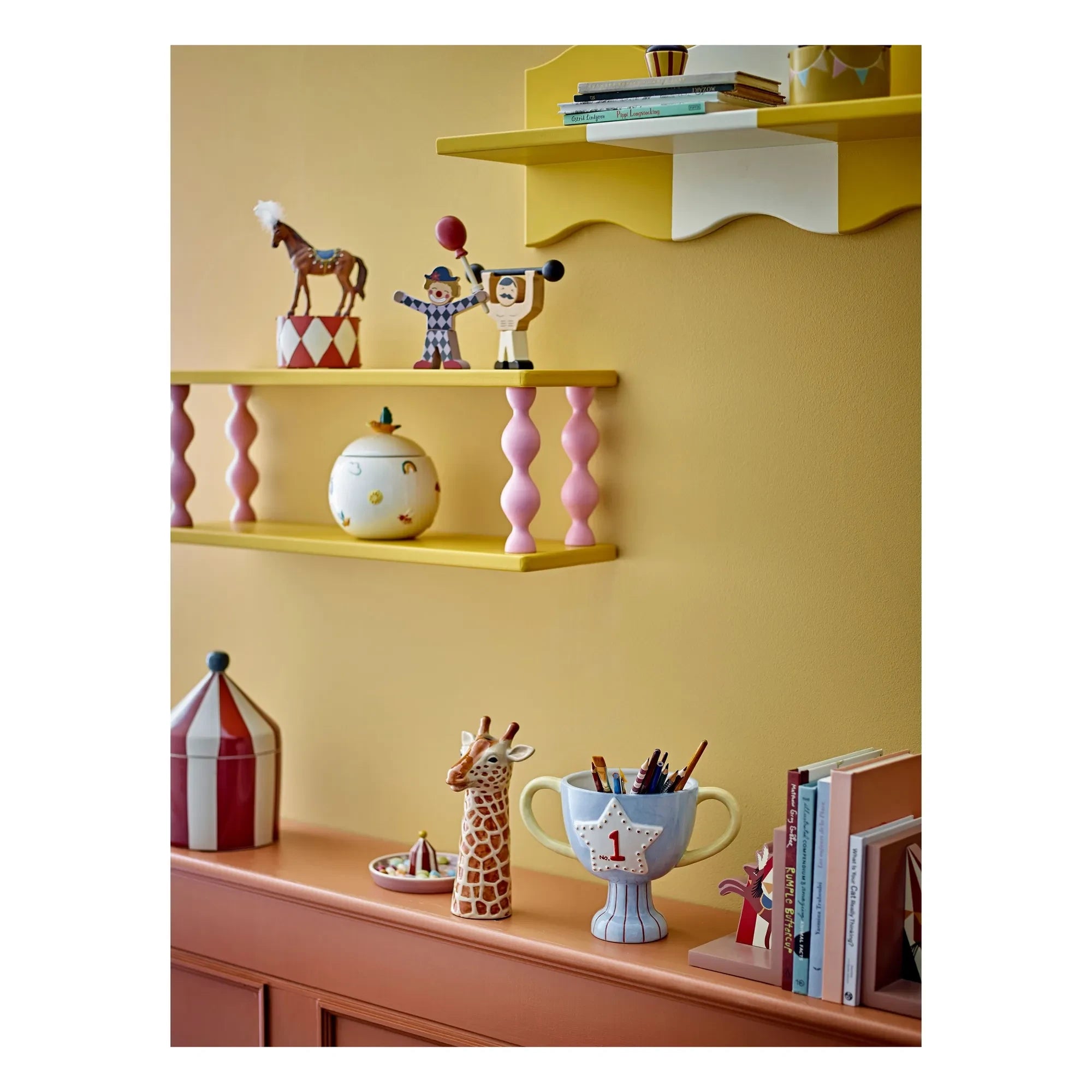 Bloomingville Mini - Agnes Stone Ceramic Storage Box