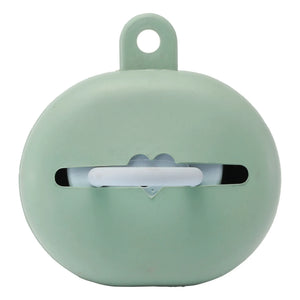 Hevea - Natural Rubber Pacifier Cover | Almond Green