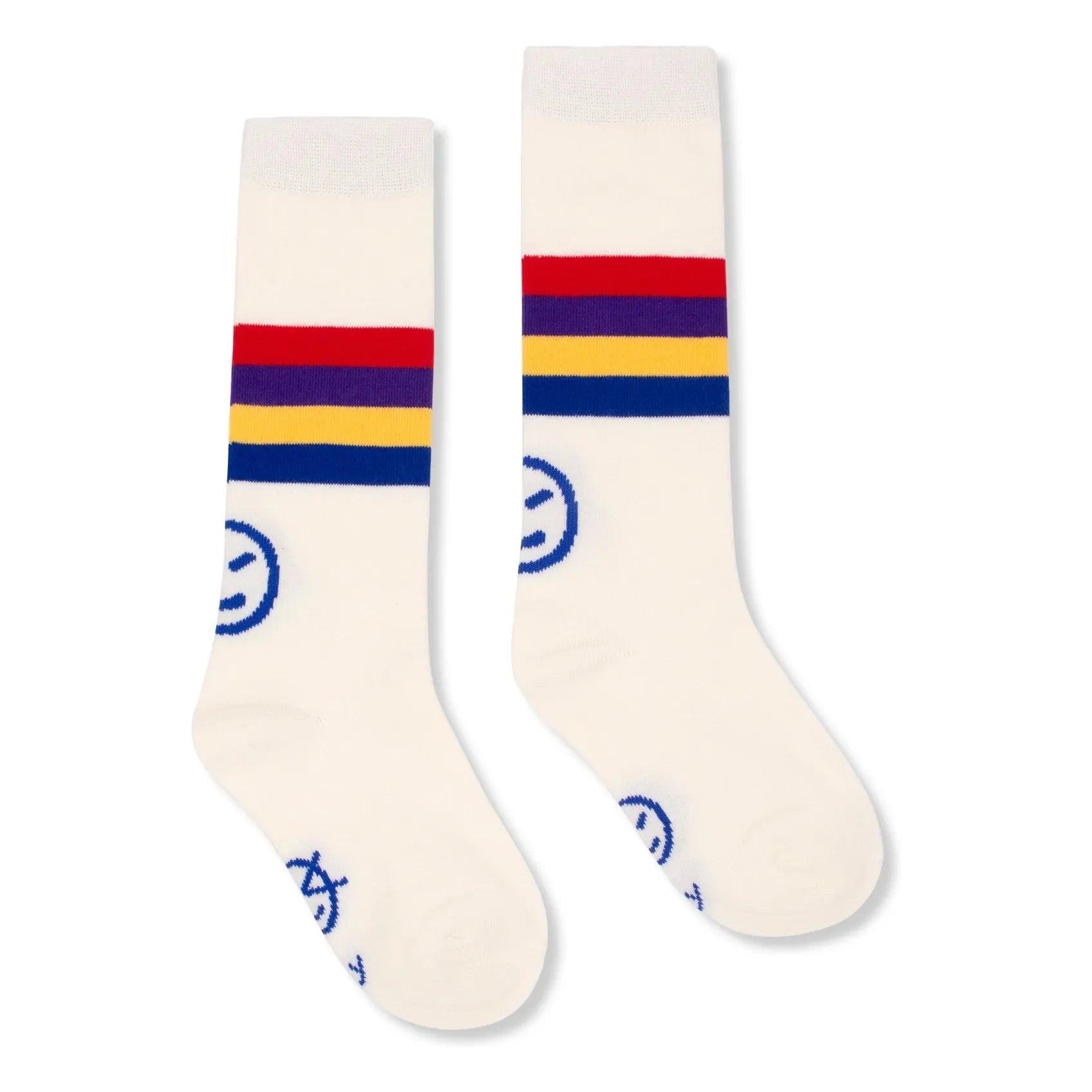 Wynken - Striped Socks | Ecru