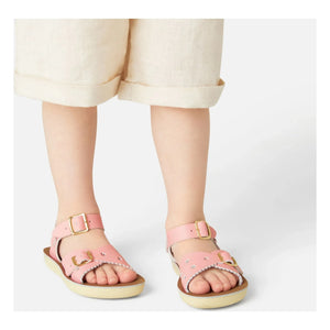 Salt-Water - Sweetheart Waterproof Leather Sandals | Light Pink