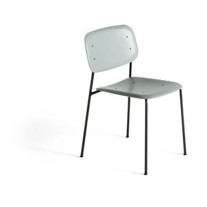 Hay - Soft Edged Armchair - Metal Base | Almond Green