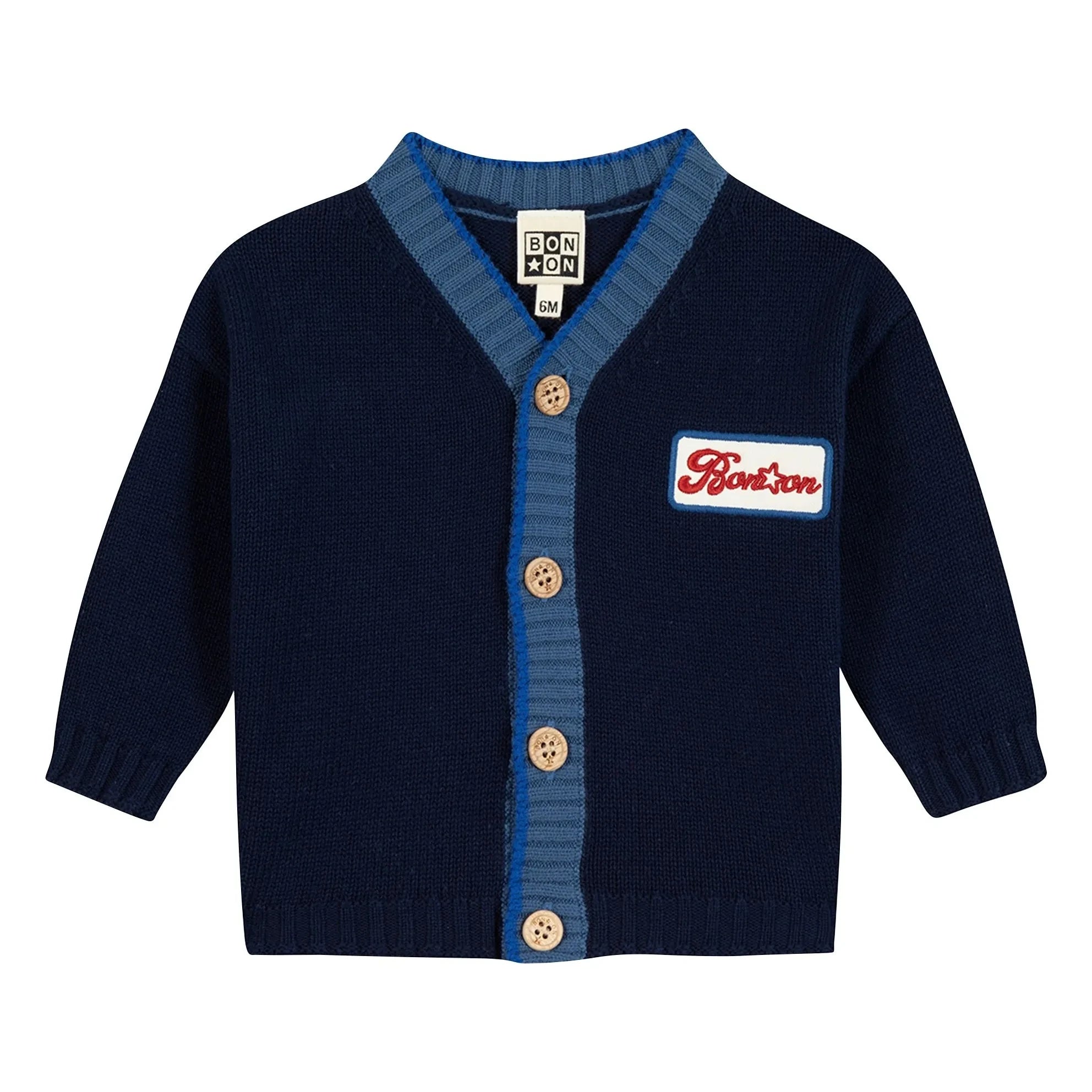 Bonton - Lucas Cardigan | Night Blue