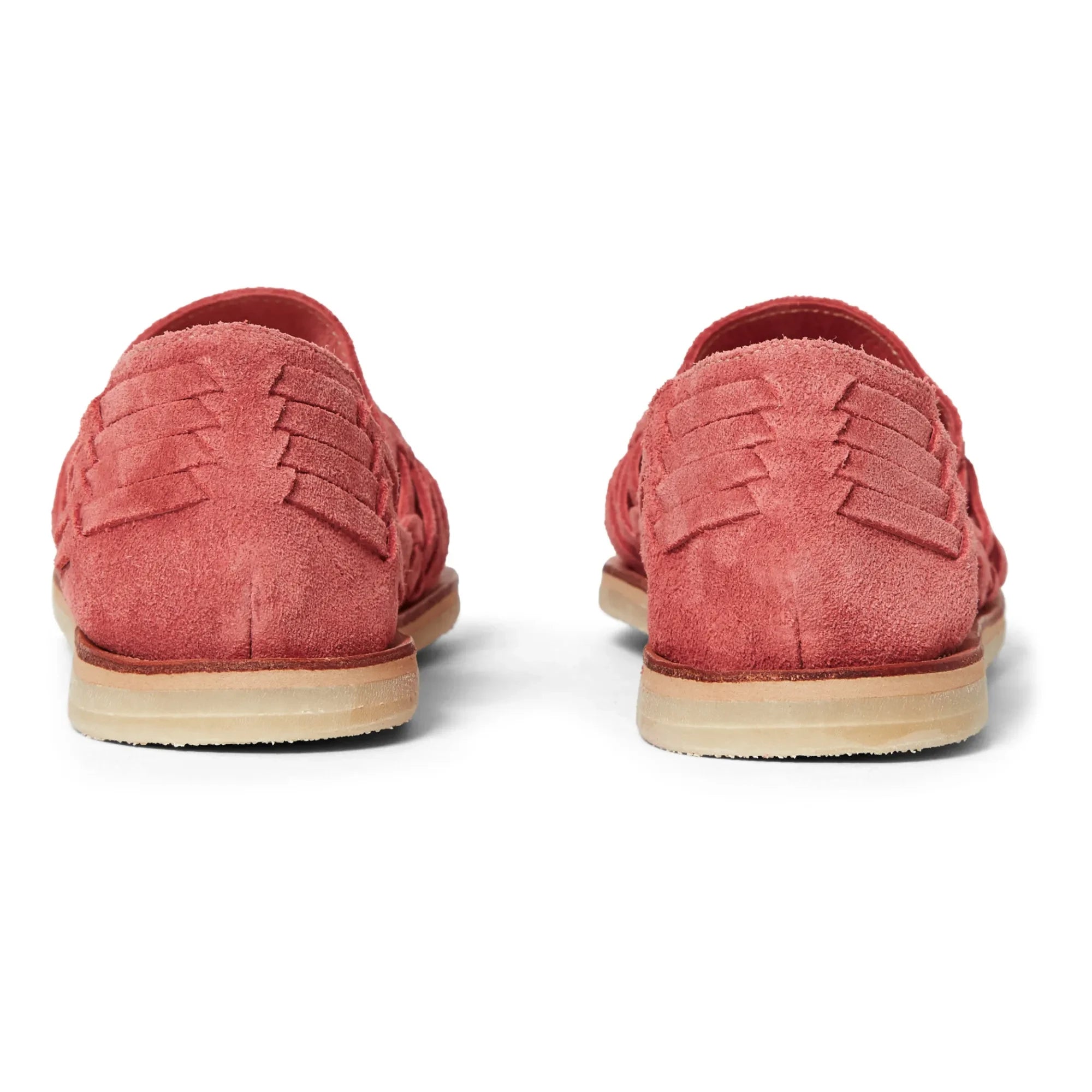 Mapache - Alegre Suede Sandals | Raspberry Red
