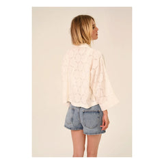 Sacrécoeur - Laelia Circle Shirt | Dirty White