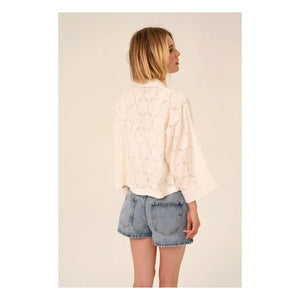 Sacrécoeur - Laelia Circle Shirt | Dirty White