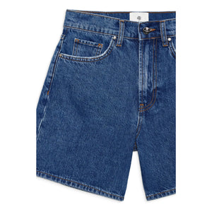 Anine Bing - Kat Organic Cotton Shorts | Vintage Blue Denim