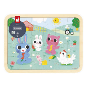 Janod - Farm Puzzle - 24 Pieces