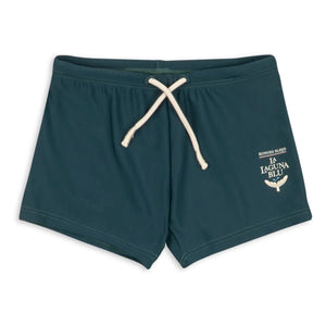 Konges Sløjd - Florence Recycled Fiber Swimsuit Shorts | Dark Green