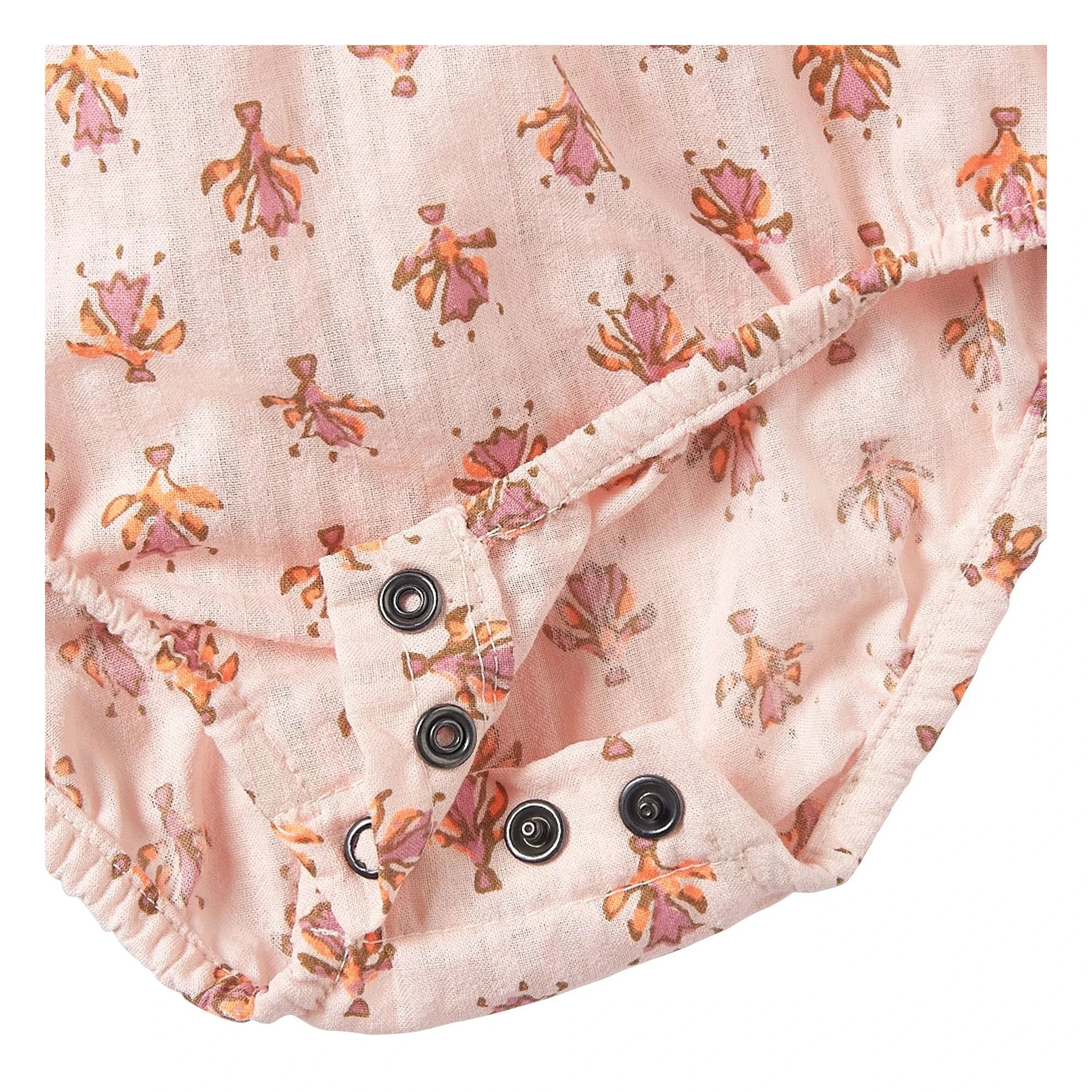 Cozmo - Jul Fleurie Organic Cotton Jumpsuit | Powder Pink