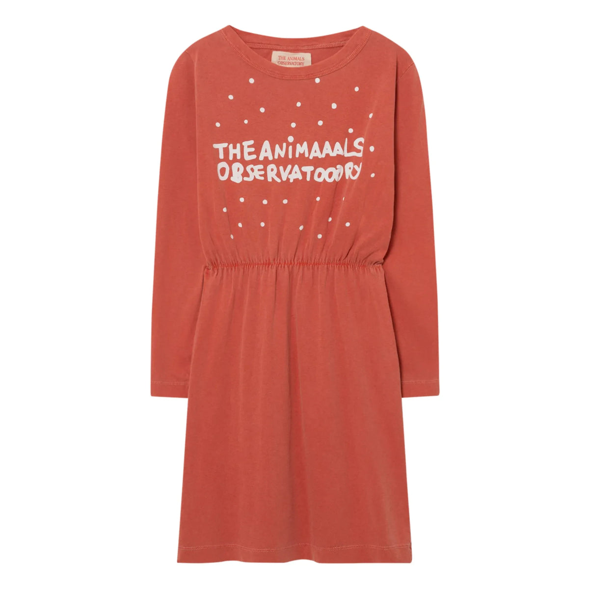 The Animals Observatory - Crab Jersey Dress | Red