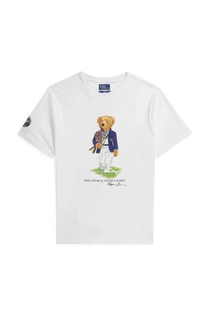 Polo Ralph Lauren çocuklar için pamuklu Wimbledon tişört