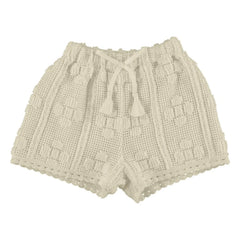 Bebe Organic - Crochet Short Shorts Inez | Ecru