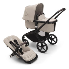 Bugaboo - Bugaboo Fox 5 All-Terrain Stroller - Black Frame | Taupe brown