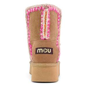 Mou - Norfolk Pompom Boots Sweden | Pink