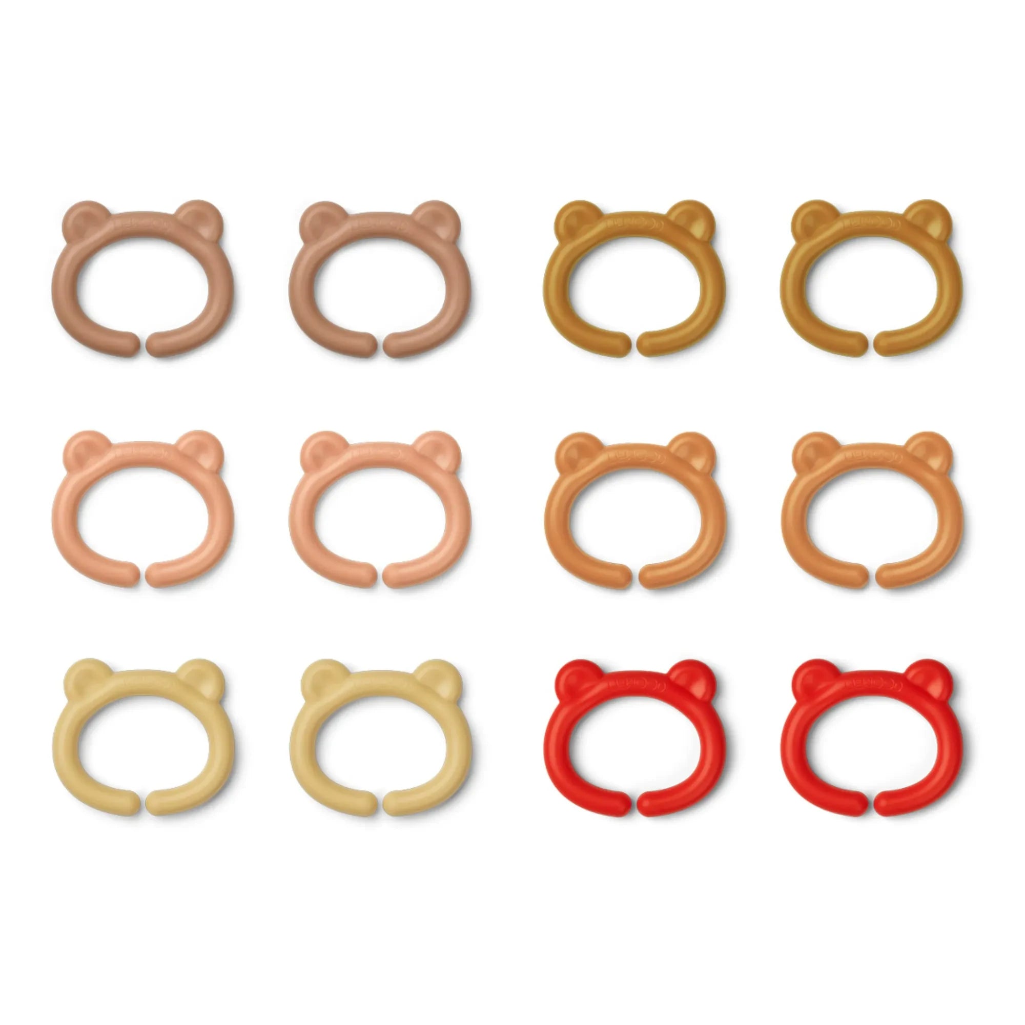 Liewood - Benedict Multi-Purpose Hooks - 12-Pack | Pink