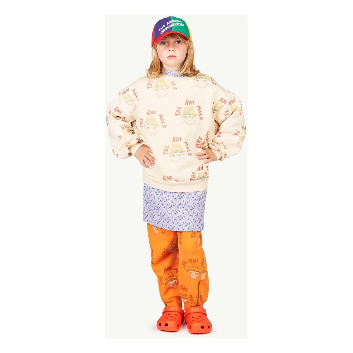 The Animals Observatory - Bear Sweatshirt - The Animals Observatory x Smallable | Beige