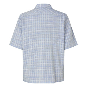 Samsoe Samsoe - Saayo Cotton Short Sleeve Shirt | Light blue