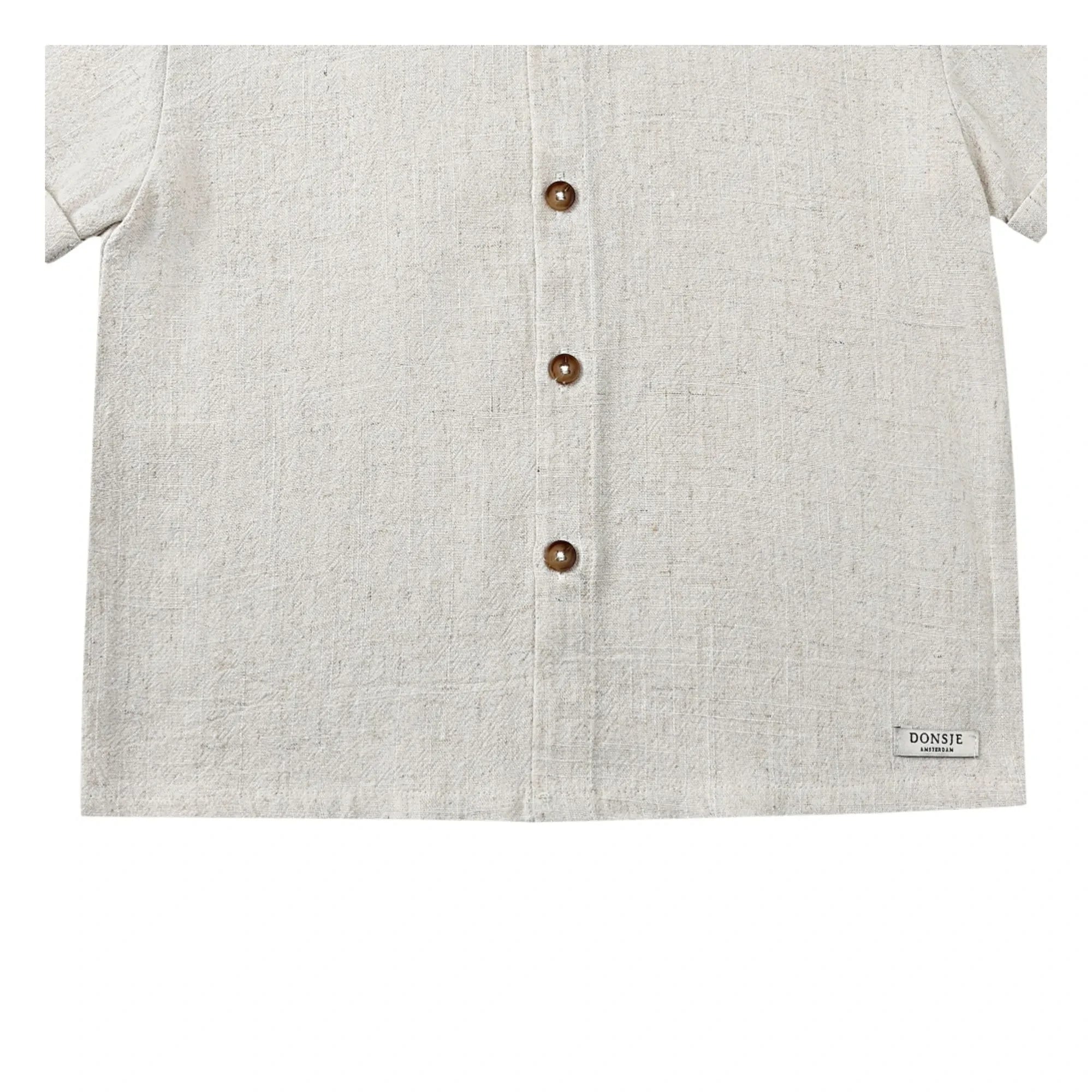 Donsje - Brammie Linen Shirt | Heather White