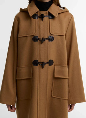Barbour - Melody Wool Duffle Coat | Beige