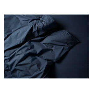 Suite 702 - Organic Percale Duvet Cover | Navy Blue