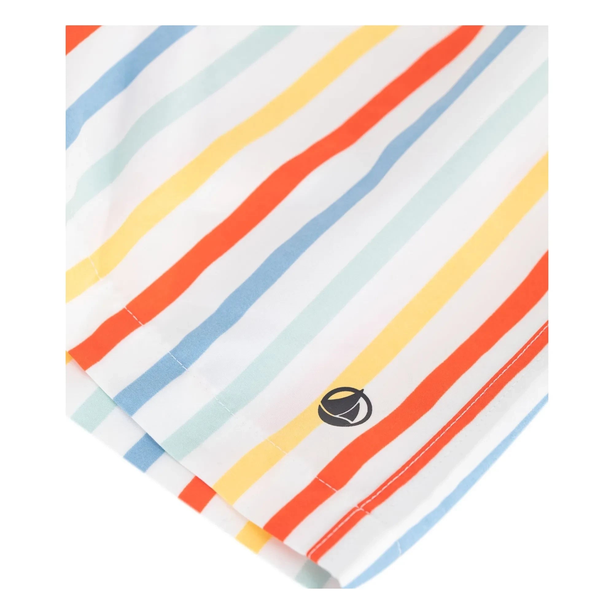 Petit Bateau - Recycled Fiber Striped Swimsuit Shorts | Yellow