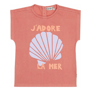 Tumble N'Dry - Pesca Organic Cotton T-Shirt | Terracotta