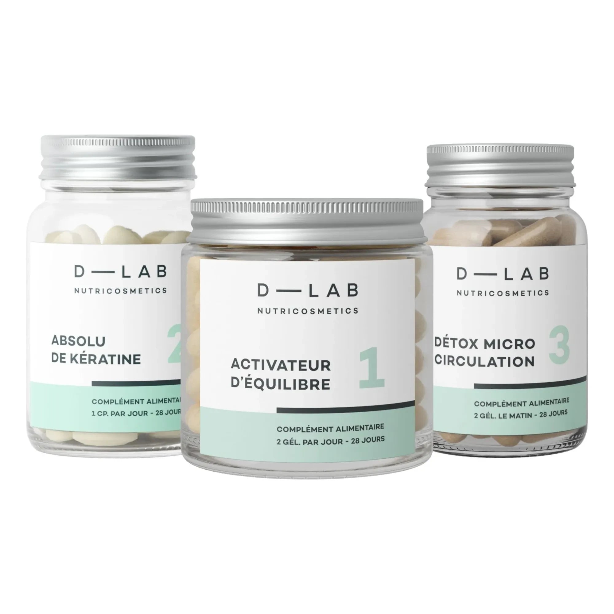 D-LAB NUTRICOSMETICS - Capillary Mass Program - 1 Month